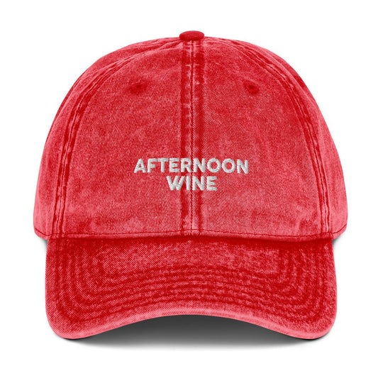 Afternoon Wine Cap - SASONA - EMBROIDERY
