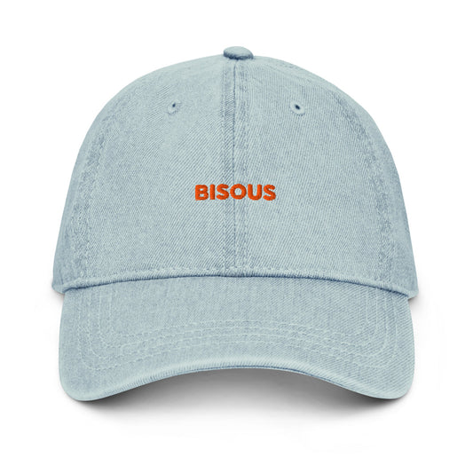 Bisous Denim - Cap - SASONA - EMBROIDERY