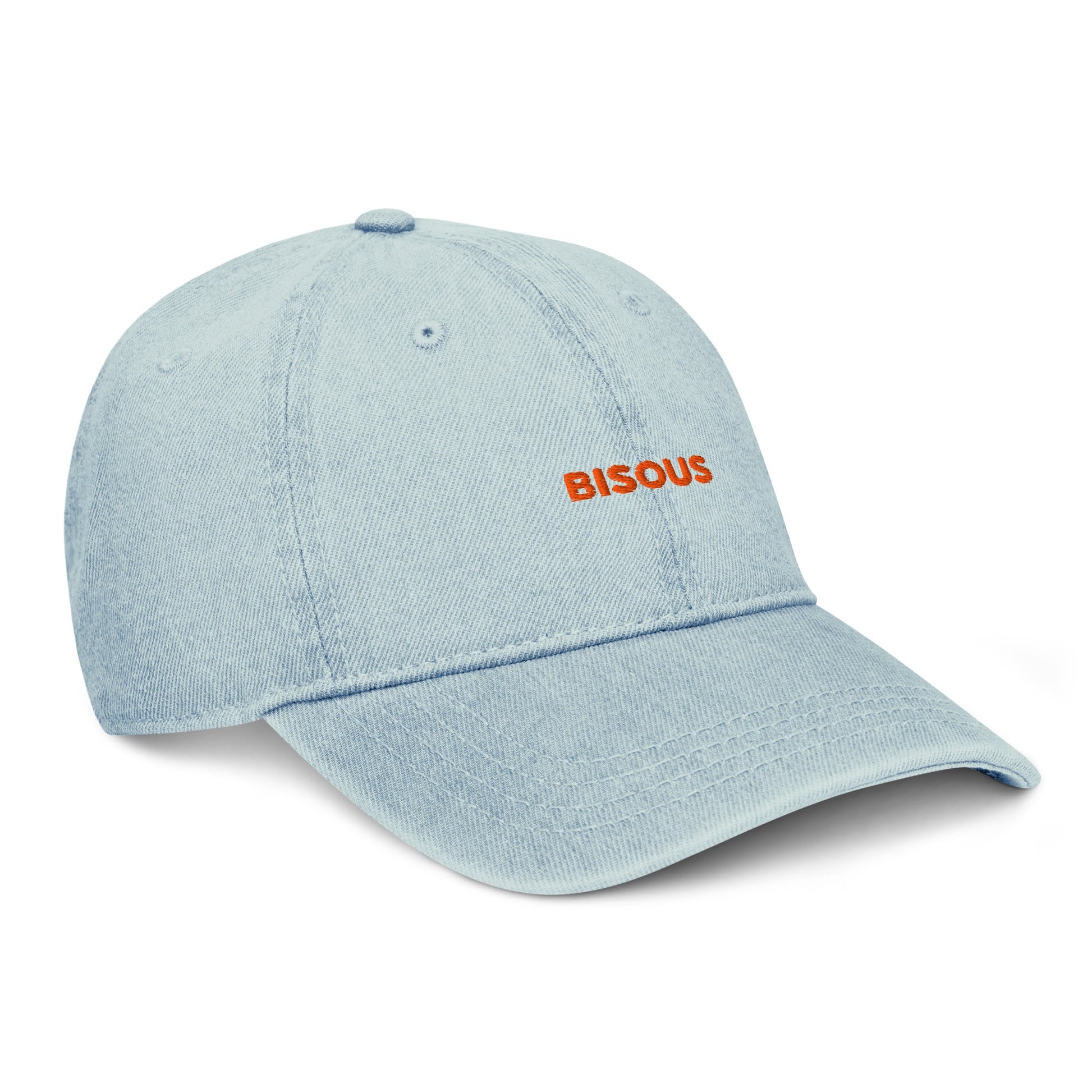 Bisous Denim - Cap - SASONA - EMBROIDERY