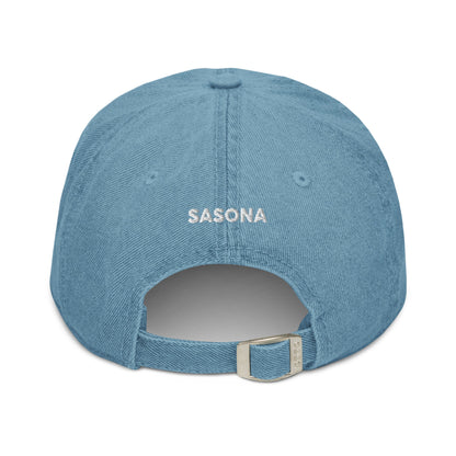 Oh Honey Denim - Cap - SASONA - EMBROIDERY