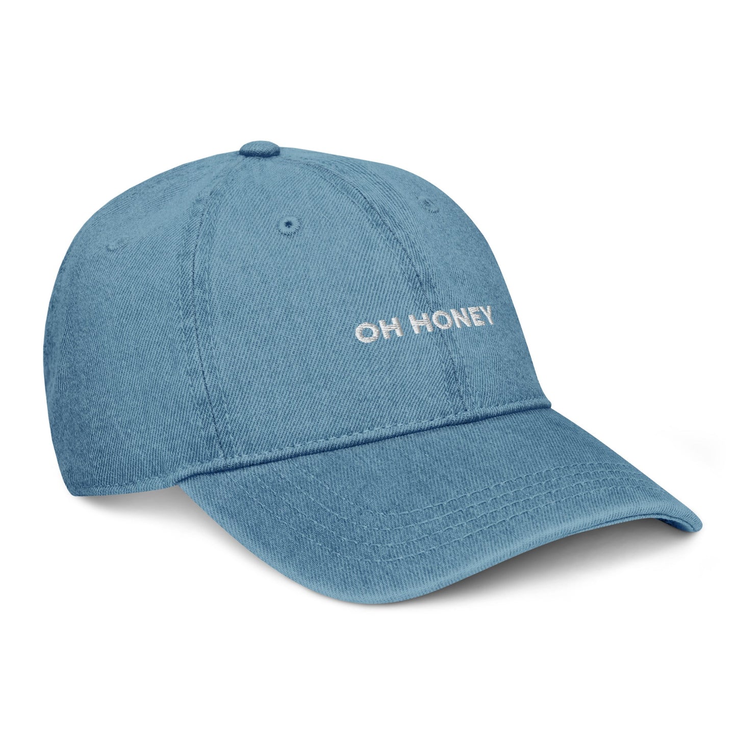 Oh Honey Denim - Cap - SASONA - EMBROIDERY