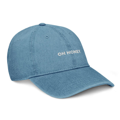 Oh Honey Denim - Cap - SASONA - EMBROIDERY