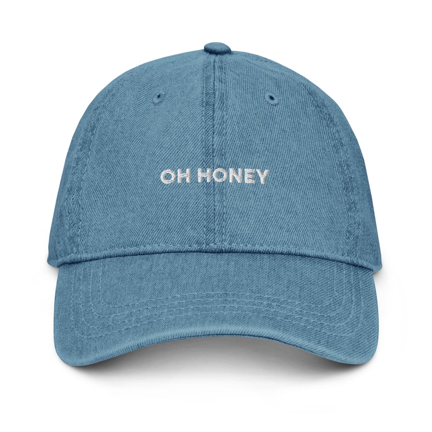 Oh Honey Denim - Cap - SASONA - EMBROIDERY