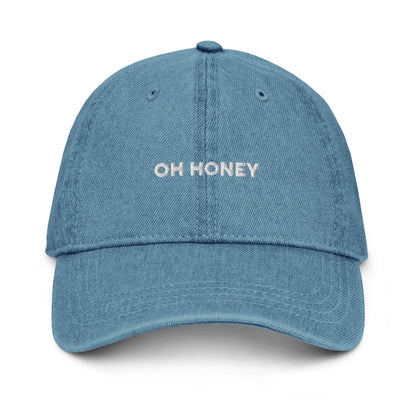 Oh Honey Denim - Cap - SASONA - EMBROIDERY