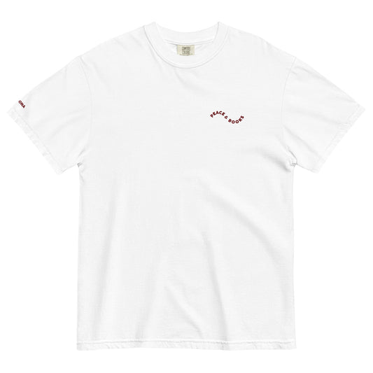 Peace & Books Shirt - SASONA - T - SHIRT
