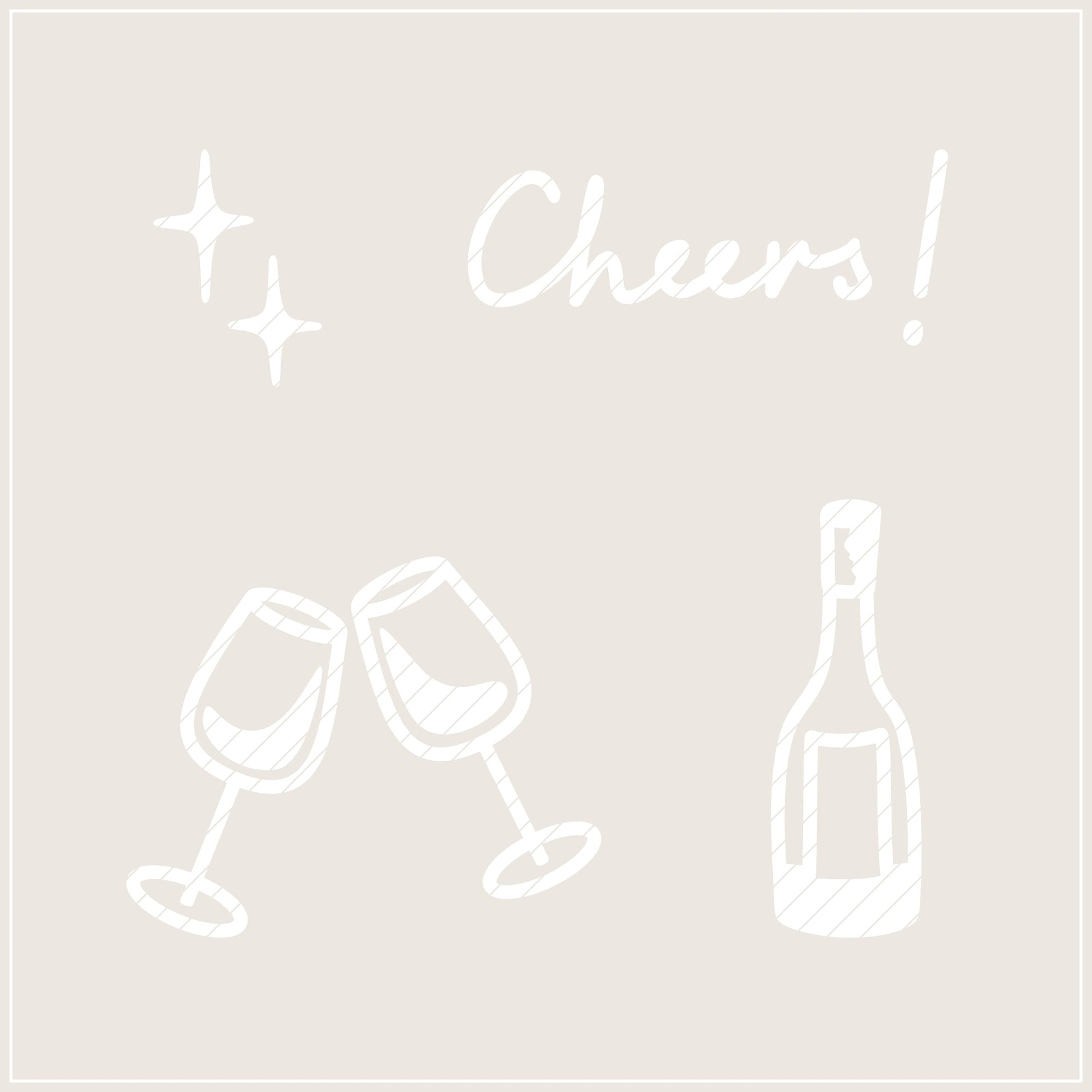 Plotterdatei Afternoon Wine - SASONA - 