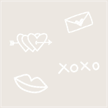 Plotterdatei Bisous - SASONA - 