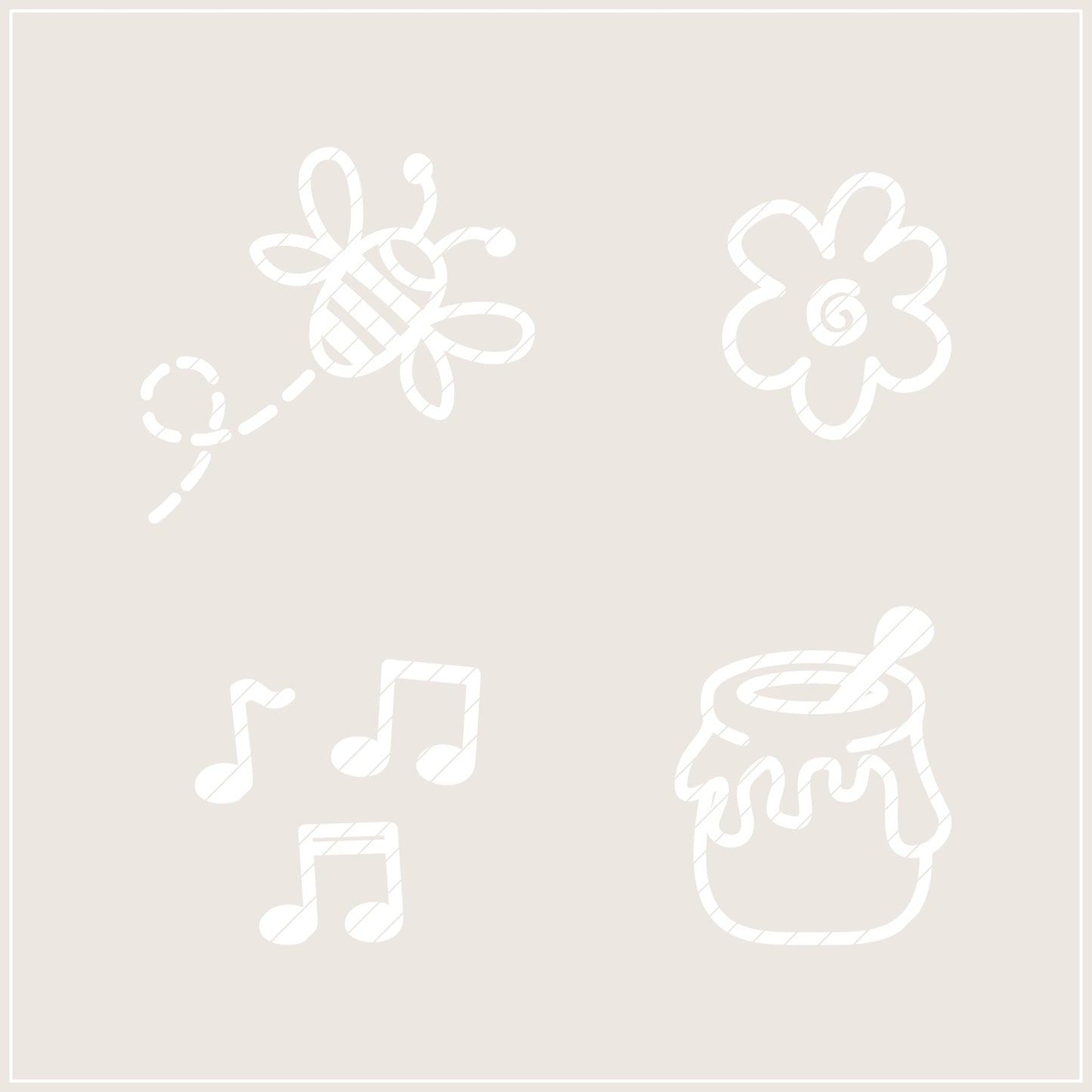 Plotterdatei Oh Honey - SASONA - 